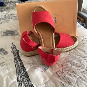 Cute ankle buckle summer shoes